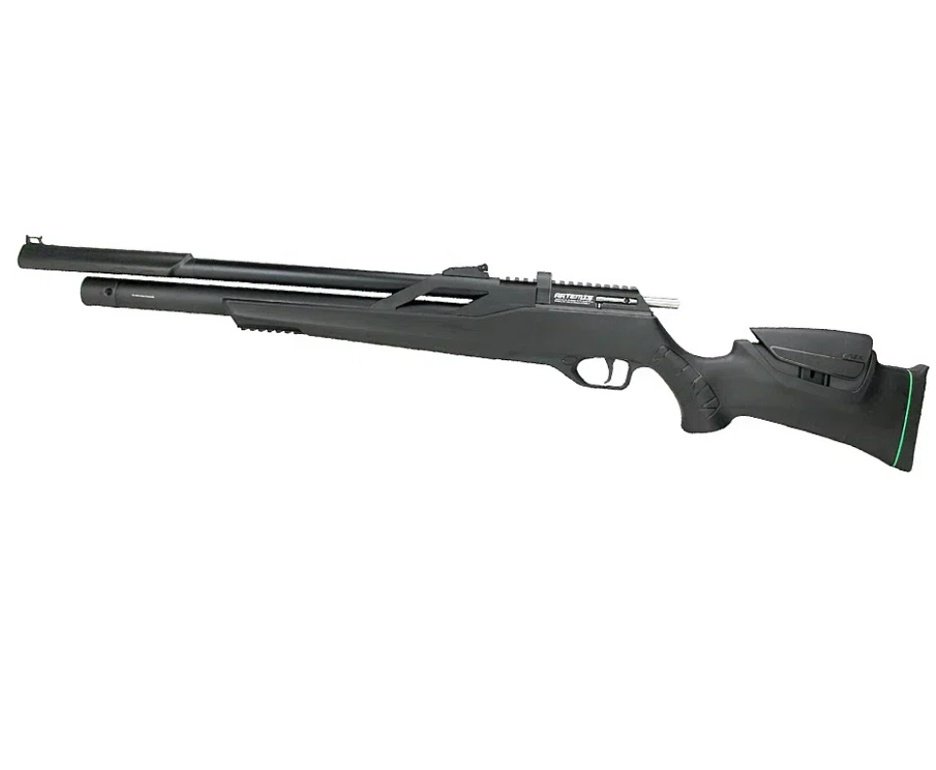 Carabina de Pressão PCP Artemis Montecarlo T-REX 5.5mm com Válvula Reguladora - FXR + Luneta S4 6-24X50 SFP