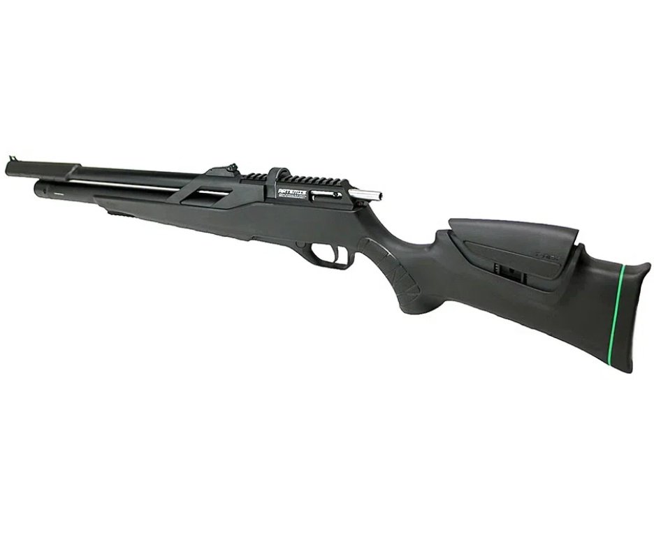 Carabina de Pressão PCP Artemis Montecarlo T-REX 5.5mm com Válvula Reguladora - FXR + Luneta S4 6-24X50 SFP