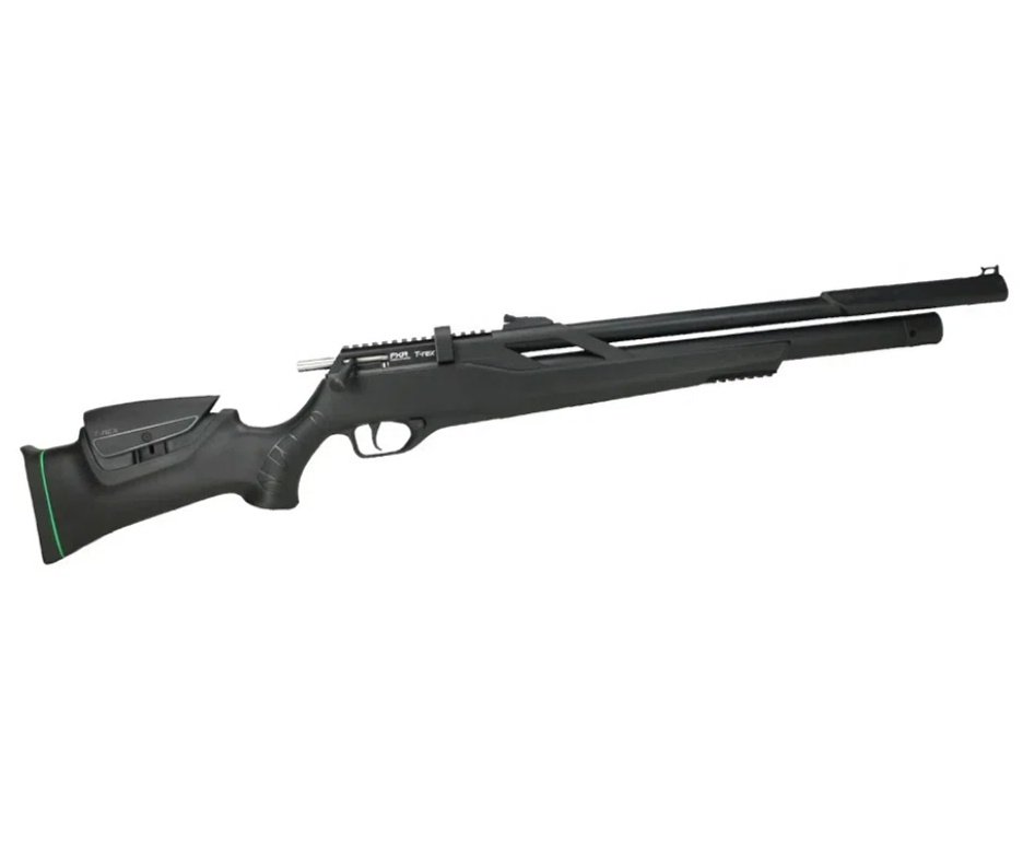 Carabina de Pressão PCP Artemis Montecarlo T-REX 5.5mm com Válvula Reguladora - FXR + Luneta S4 6-24X50 SFP