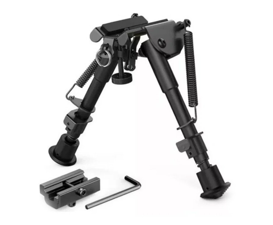 Carabina Pressão PCP Rossi T-REX 6.35mm Big Bore - Rossi + Luneta S4 6-24X50 SFP + Chumbos + Alvos + Bipé