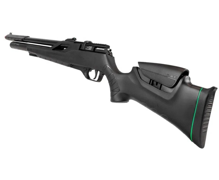 Carabina Pressão PCP Rossi T-REX 6.35mm Big Bore - Rossi + Luneta S4 6-24X50 SFP