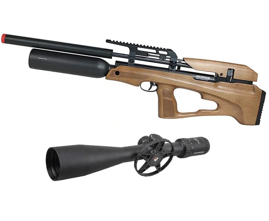 Carabina de Pressão PCP P35X-B Evolution HC 5,5mm Artemis - FXR + Luneta S4 6-24X50 SFP