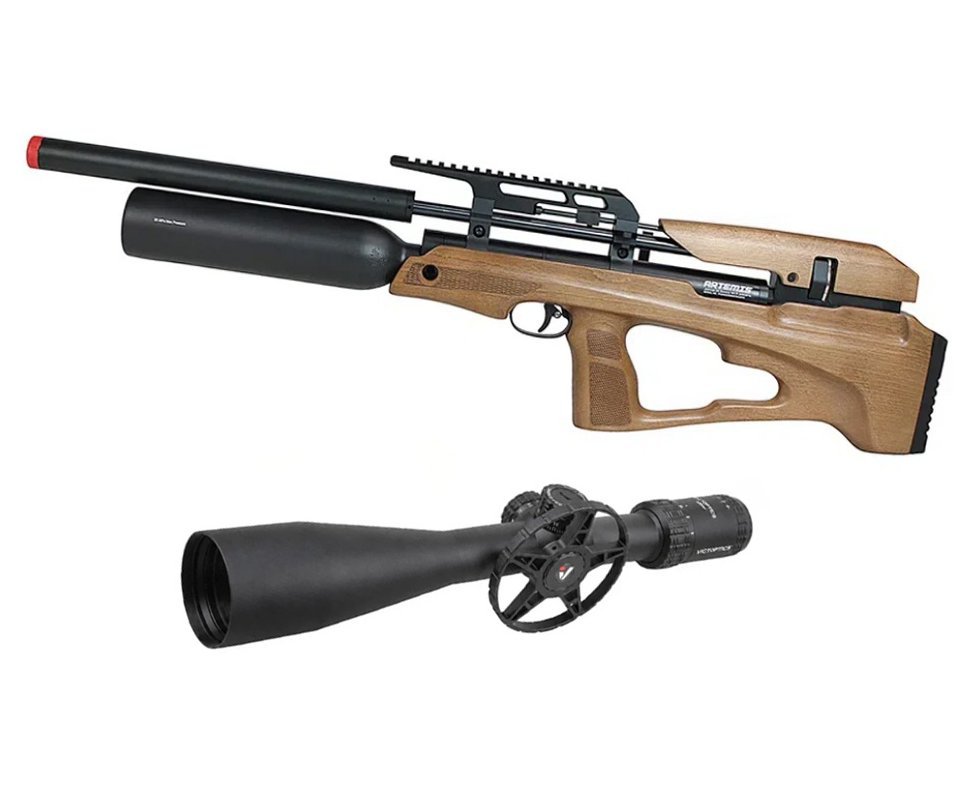 Carabina de Pressão PCP P35X-B Evolution HC 5,5mm Artemis - FXR + Luneta S4 6-24X50 SFP