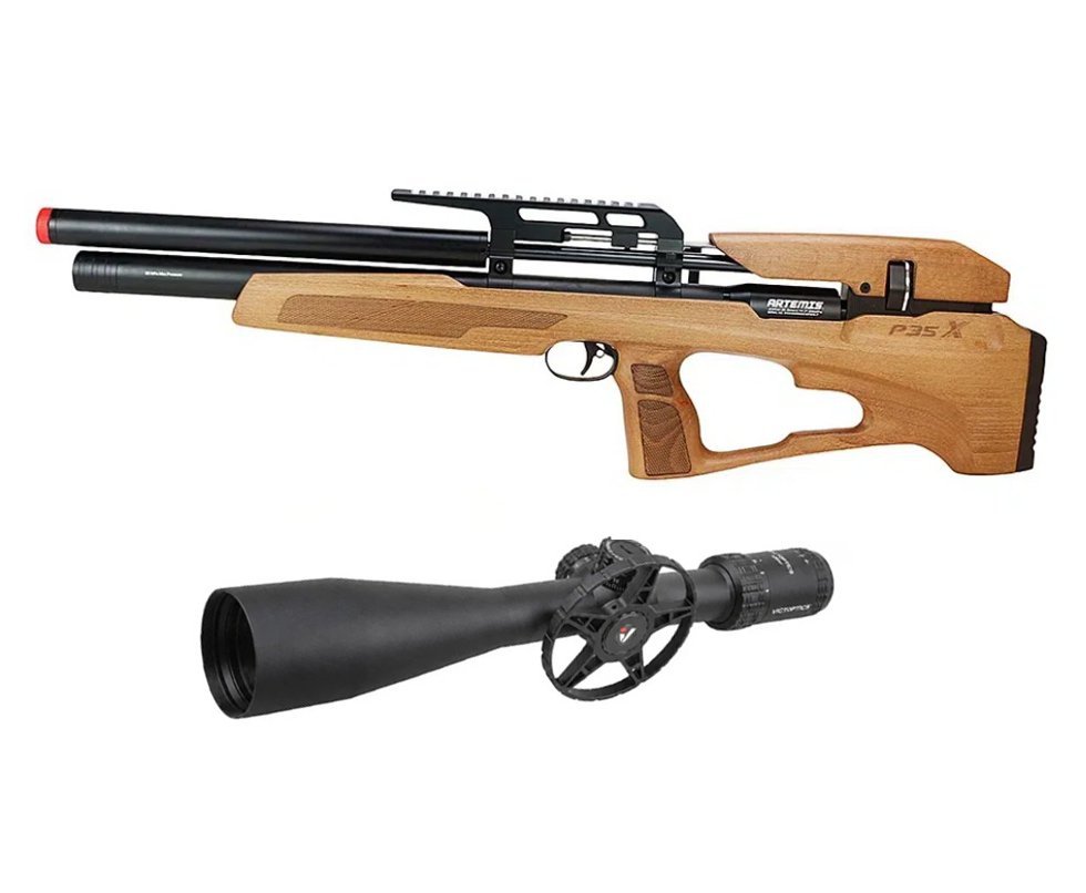 Carabina de Pressão PCP P35X Evolution 5,5mm Artemis - FXR + Luneta S4 6-24X50 SFP