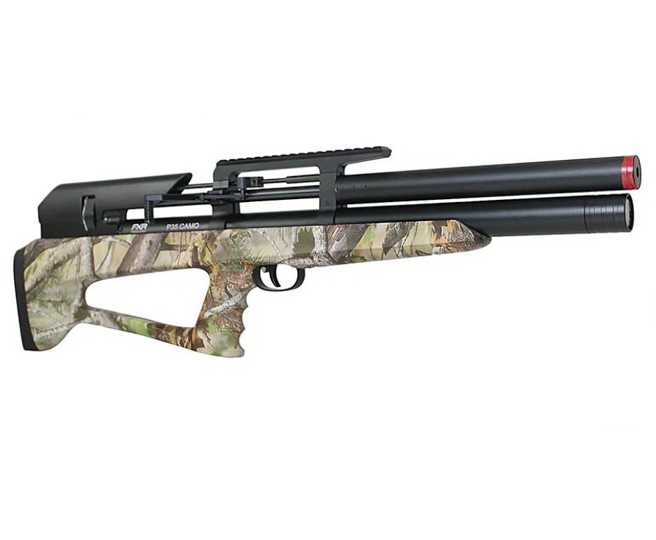 Carabina Pressão PCP P35 CAMO Artemis Bull PUP 5.5mm + Luneta S4 6-24X50 SFP + Chumbos + Alvos