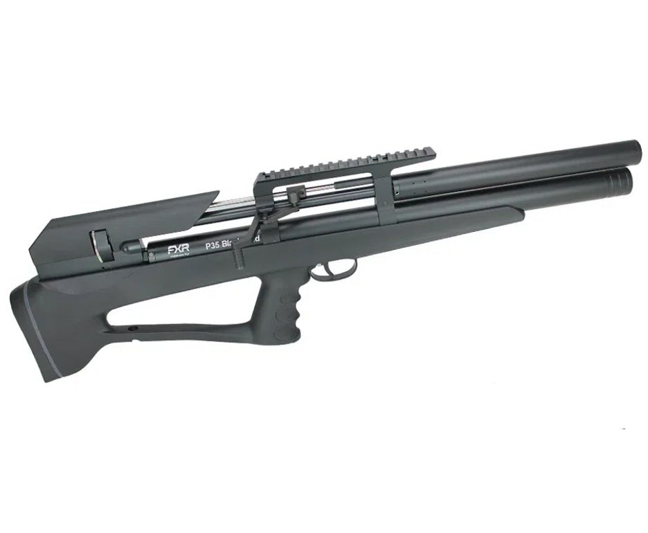 Carabina Pressão PCP P35 Artemis Bull PUP Blackened 5.5mm + Luneta S4 6-24X50 SFP + Chumbos + Alvos