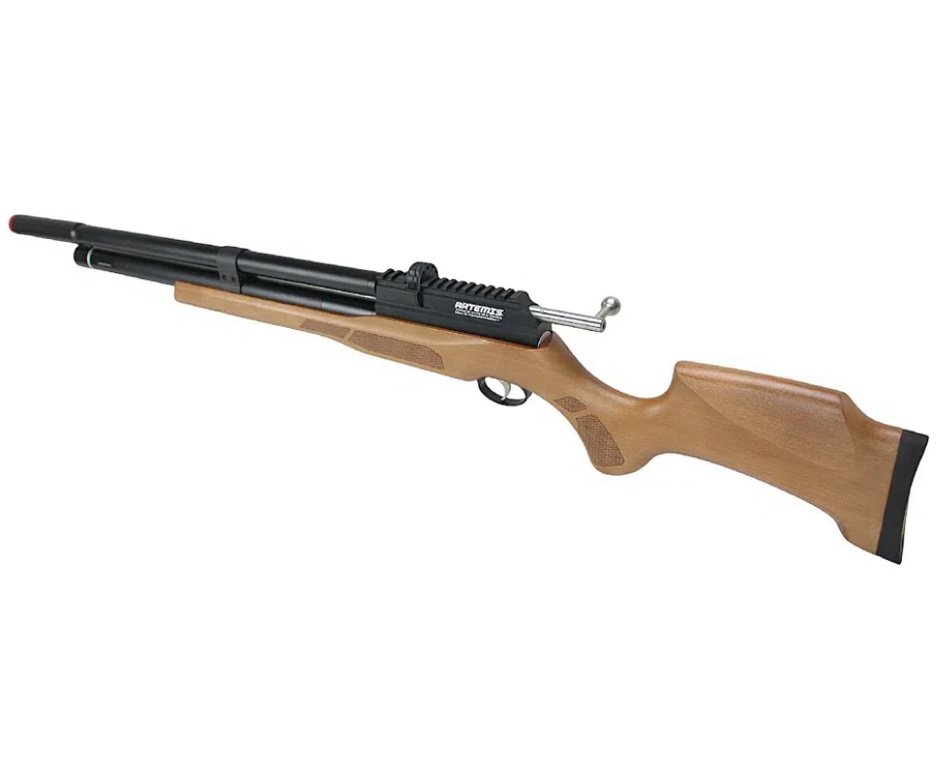 Carabina PCP Artemis M25W Thunder Classic 5.5mm - FXR + Luneta S4 6-24X50 SFP + Chumbos + Alvos + Bipé