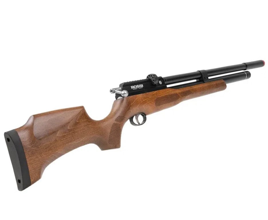 Carabina de Pressão PCP M25 Kodiak VR Madeira 6,35mm - Rossi + Luneta S4 6-24X50 SFP