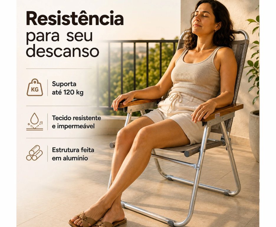 Cadeira Zaka Elegance - Avelã