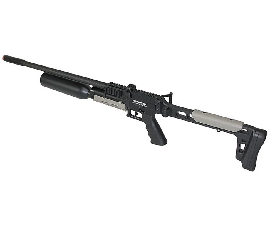 Carabina PCP Artemis AP1000B HC Nomad 5,5mm - FXR Artemis + Kit Limpeza + Chumbos + Capa + Alvos + Desengripante + Kit Fluidos