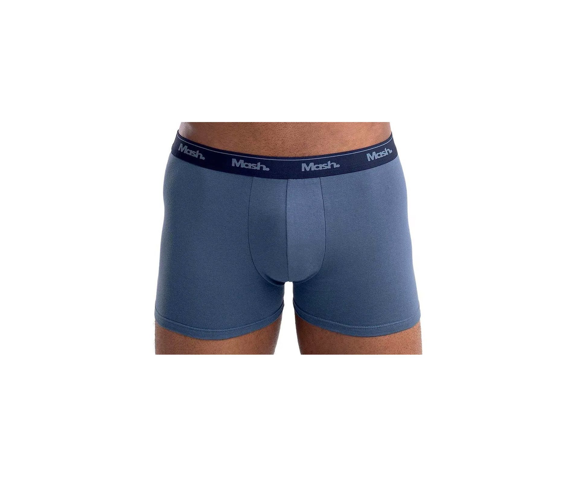 Kit 10 Cuecas Mash Boxer Cotton Box Original
