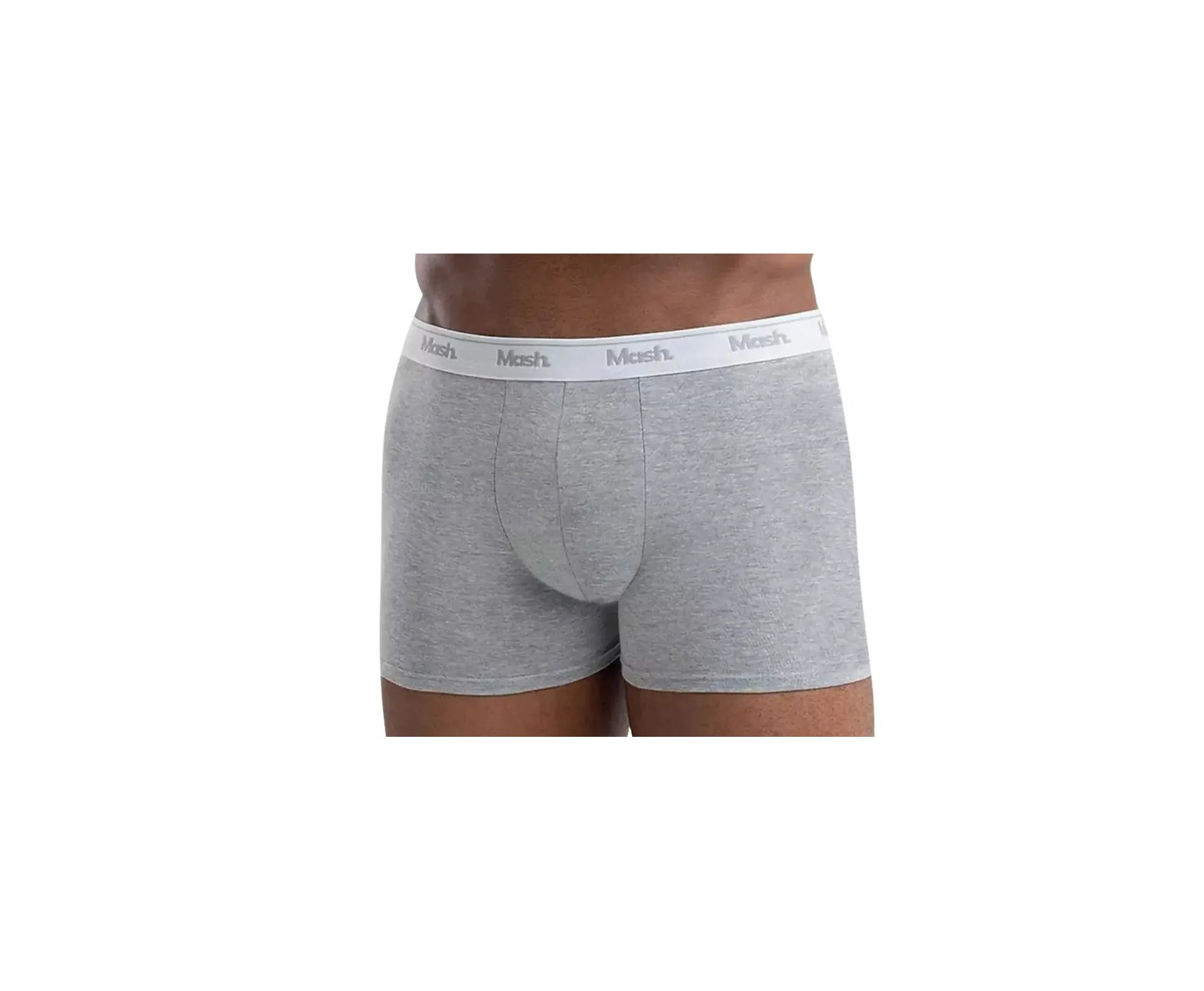 Kit 10 Cuecas Mash Boxer Cotton Box Original