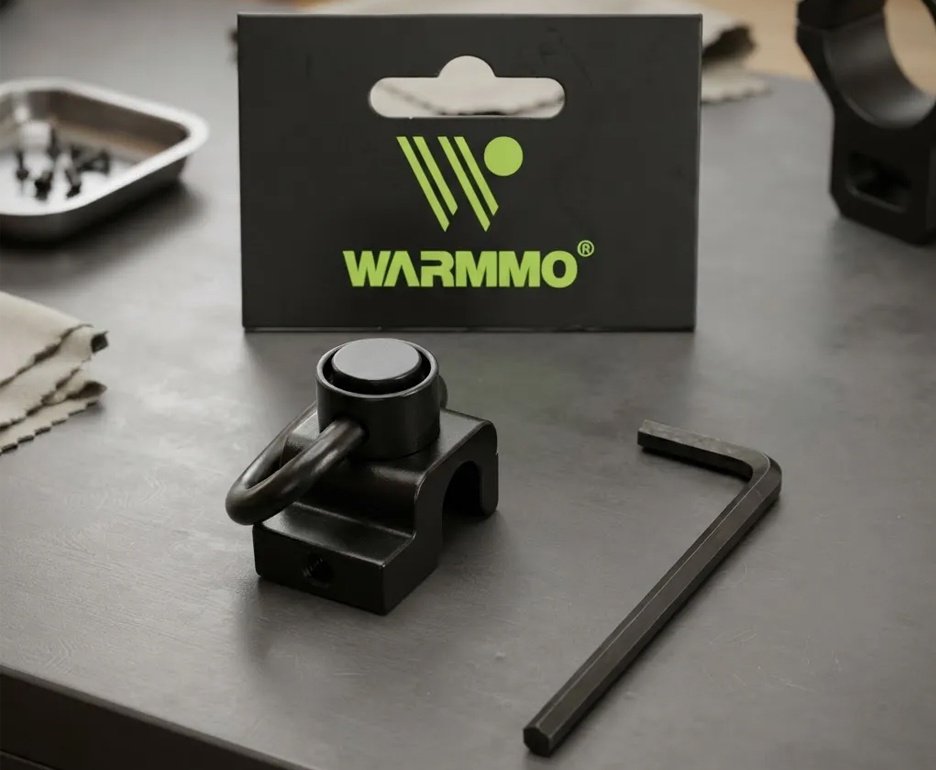 Zarelho para Trilho 22mm com Engate Rapido QD - Warmmo