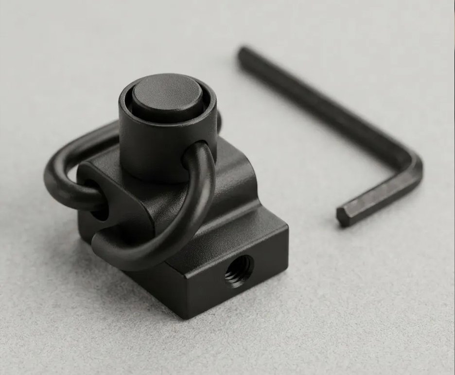 Zarelho para Trilho 22mm com Engate Rapido QD - Warmmo