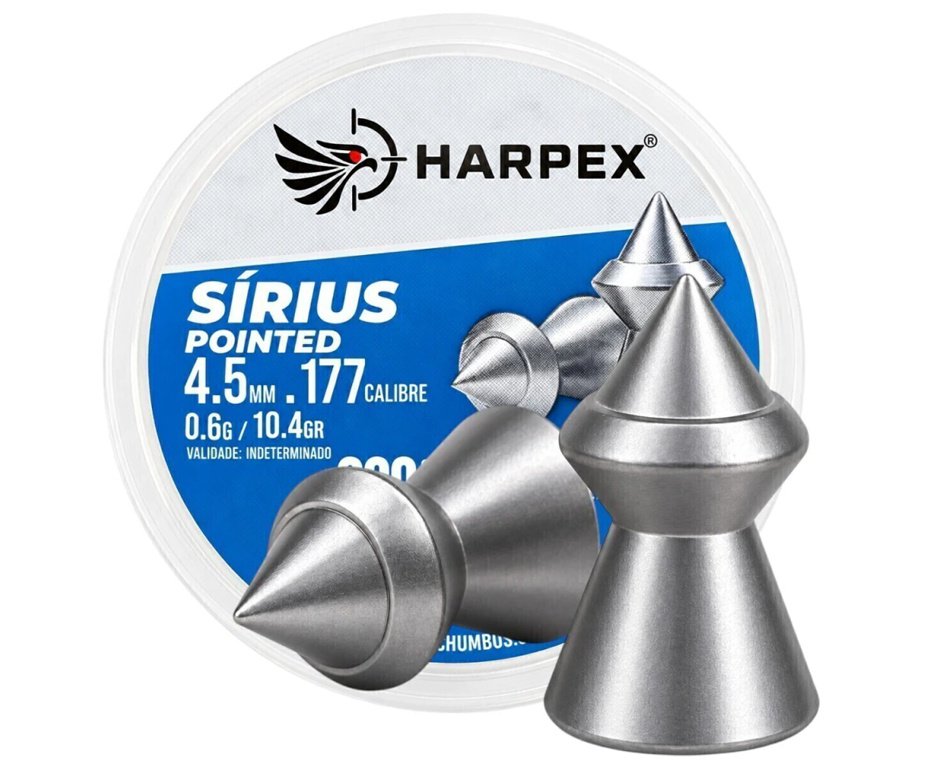 Chumbinho Harpex Sírius 4,5 mm 200 pcs/pot