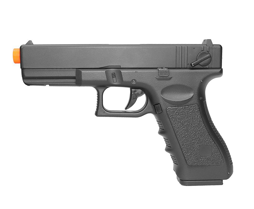 Pistola De Airsoft Eletrica Glock G18c - Calibre 6,0 Mm - Cyma
