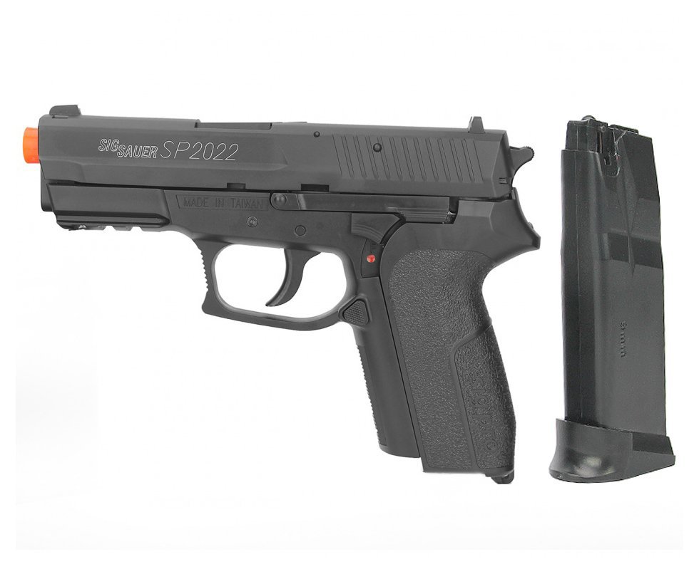 Pistola De Airsoft Sig Sauer Sp2022 Metal - Cal 6,0mm - Cybergun
