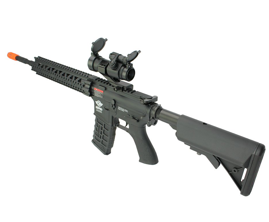 Rifle De Airsoft G&g Cm16 R8-l Com Red Dot - Cal 6.0mm