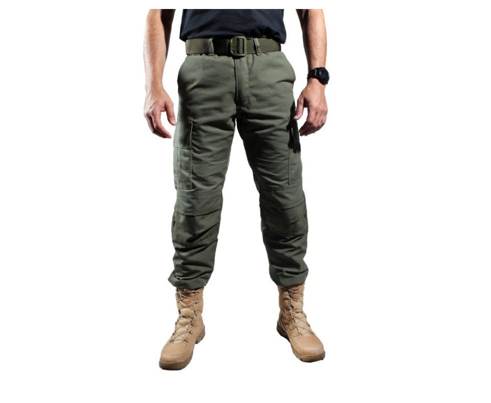 Calça Tatica 6 Bolsos Combat Verde - Belica - 38