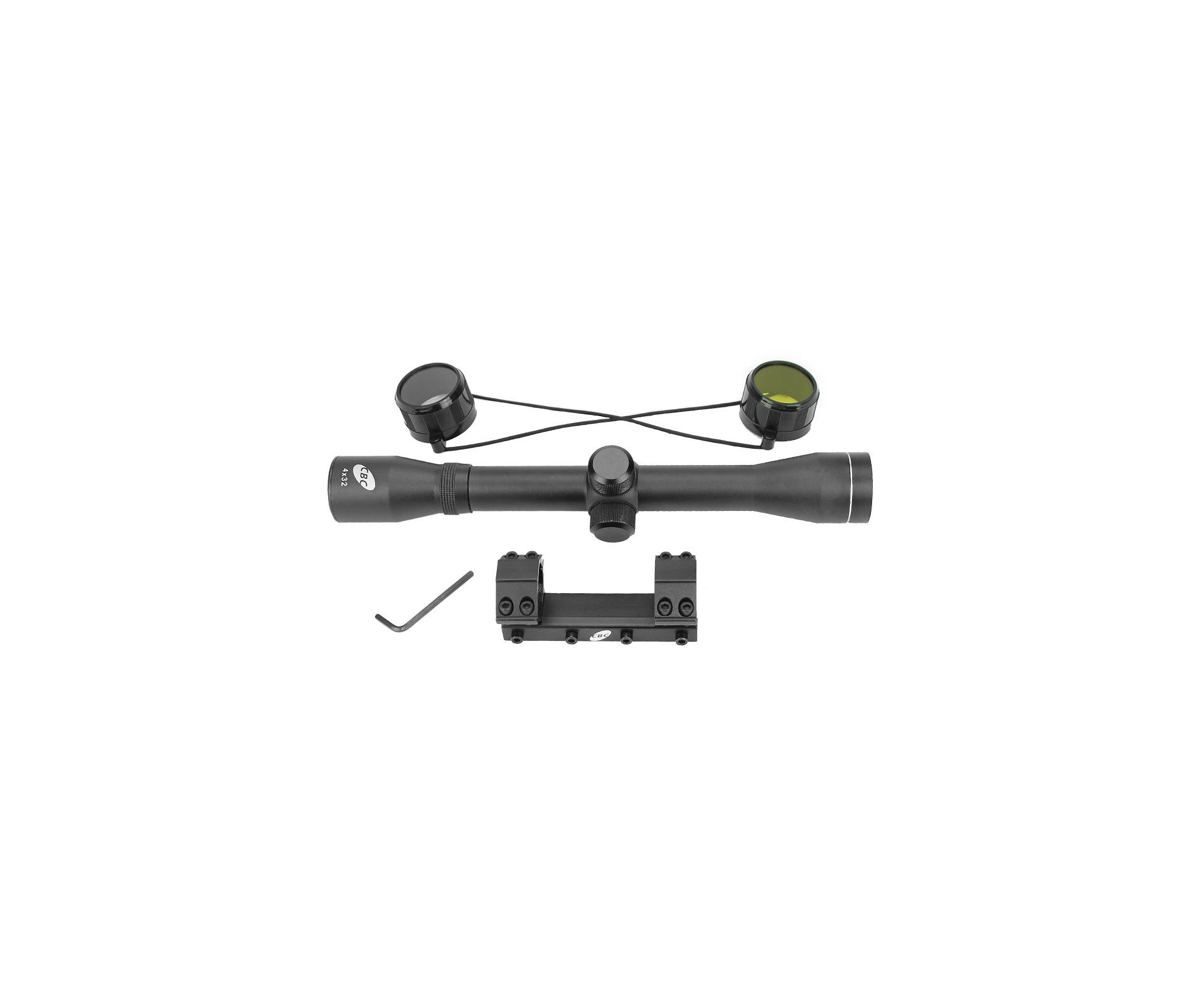 Luneta 4x32 3/8" Mount Unico Mi Cbc