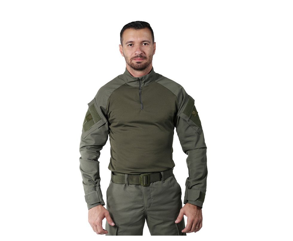 Camisa Combat Shirt Steel Verde Oliva - Belica - P