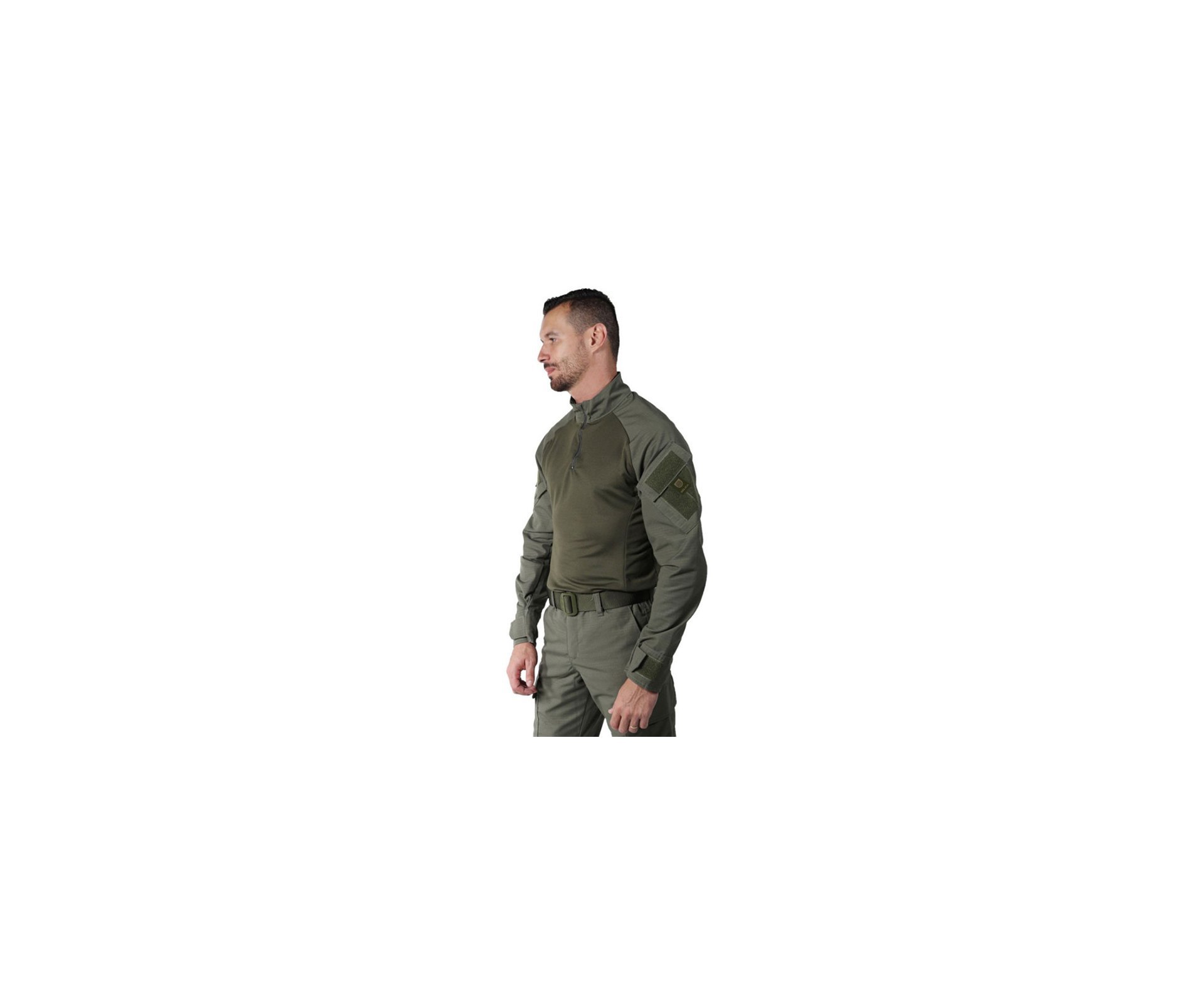 Camisa Combat Shirt Steel Verde Oliva - Belica - P