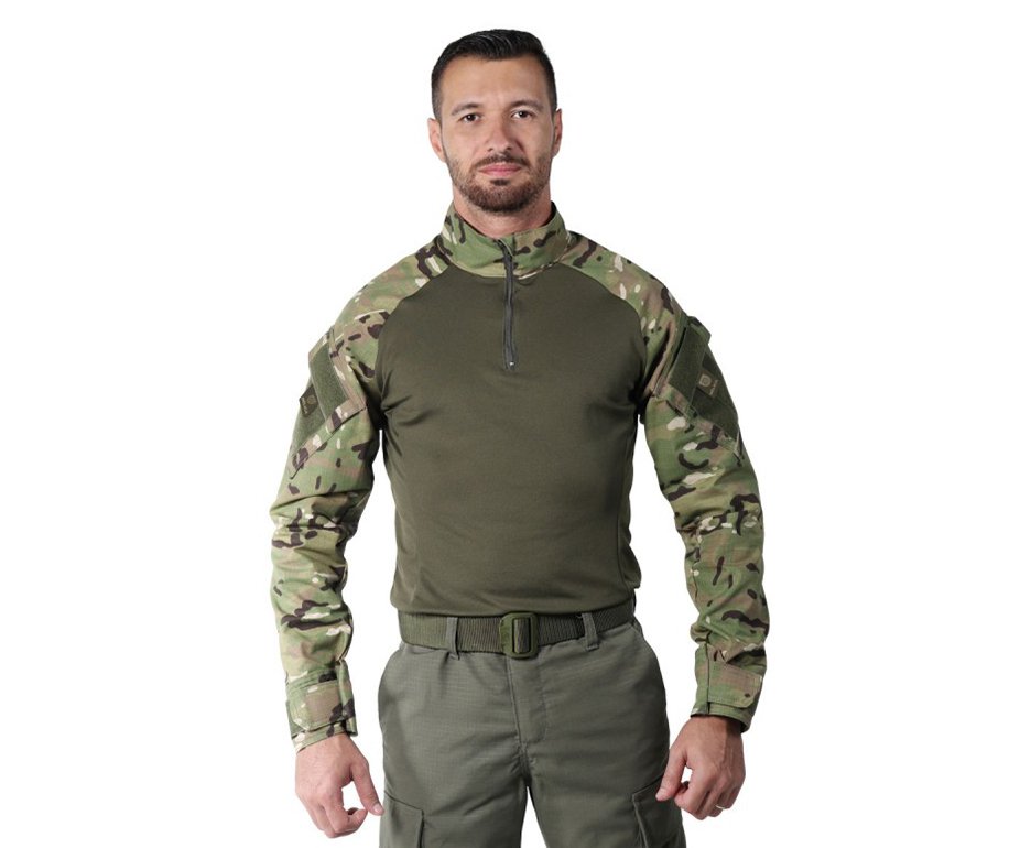 Camisa Combat Shirt Steel Camuflado Multicam - Belica