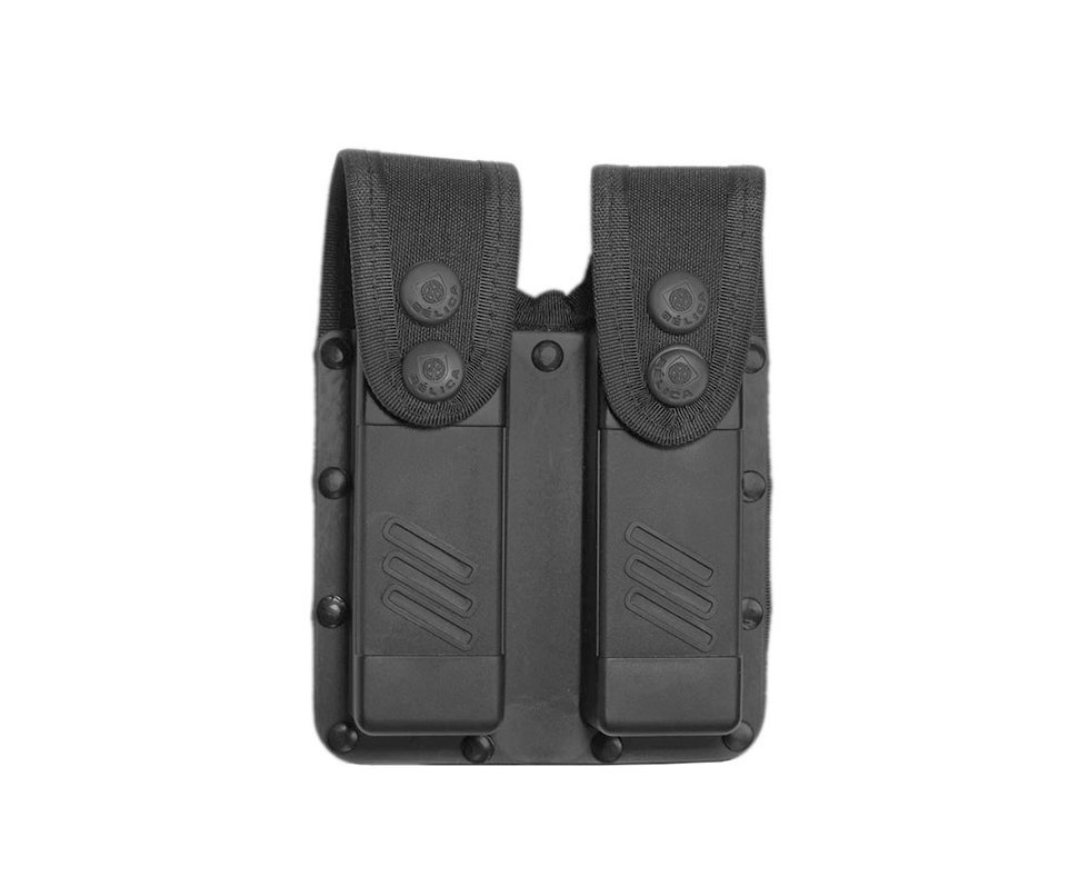 Porta Carregador Duplo Para Pistolas - Bélica