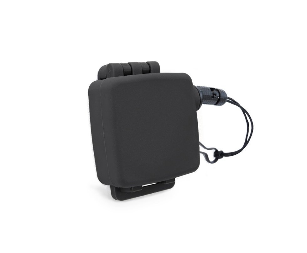 Fiel Retrátil Liso - Preto - Bélica