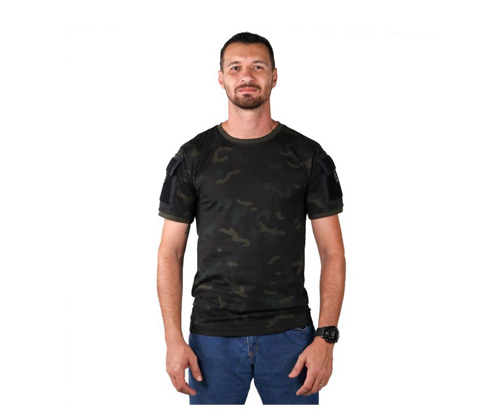 Camiseta Ranger Multicam Black - Belica - P