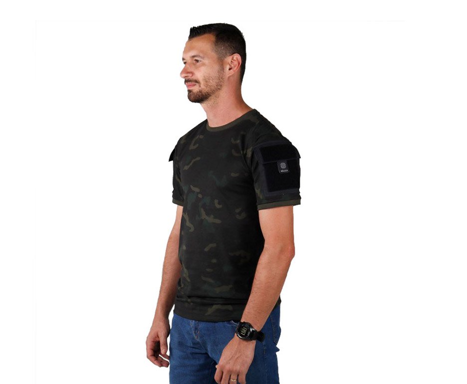 Camiseta Ranger Multicam Black - Belica - P