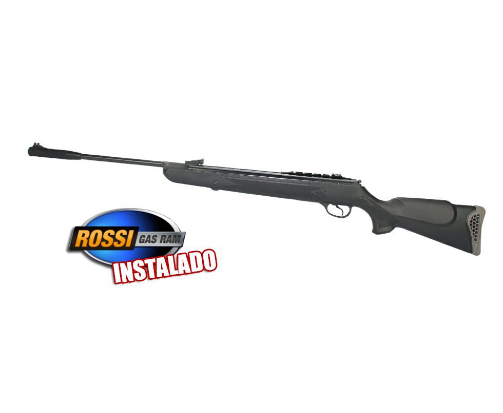 Carabina De Pressão Hatsan Ht 125 Com Gas Ram 75kg Cal 5,5 Mm - Sistema Sas