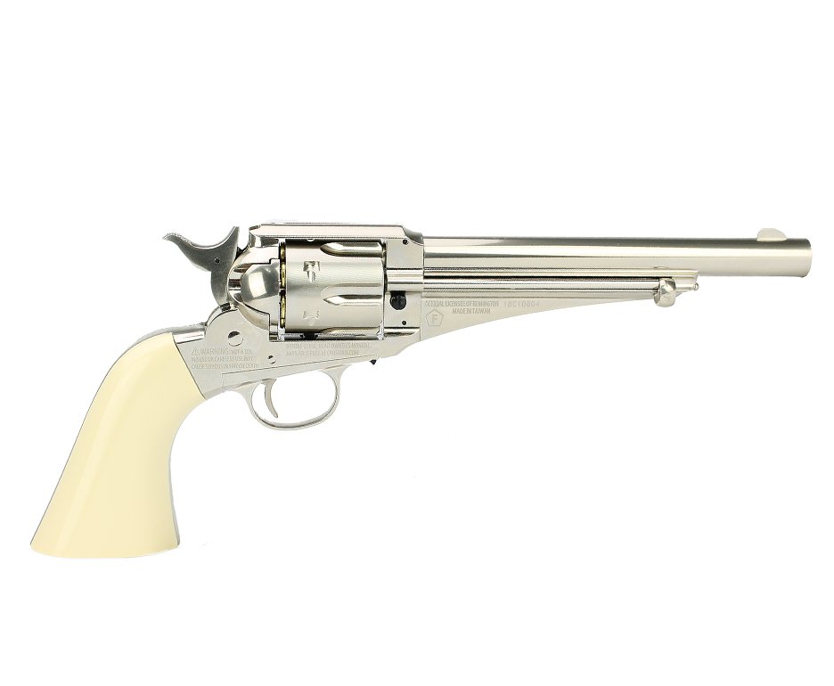 Revolver Co2 Remington Rr1875 Full Metal 6" Cano Cal 4,5mm