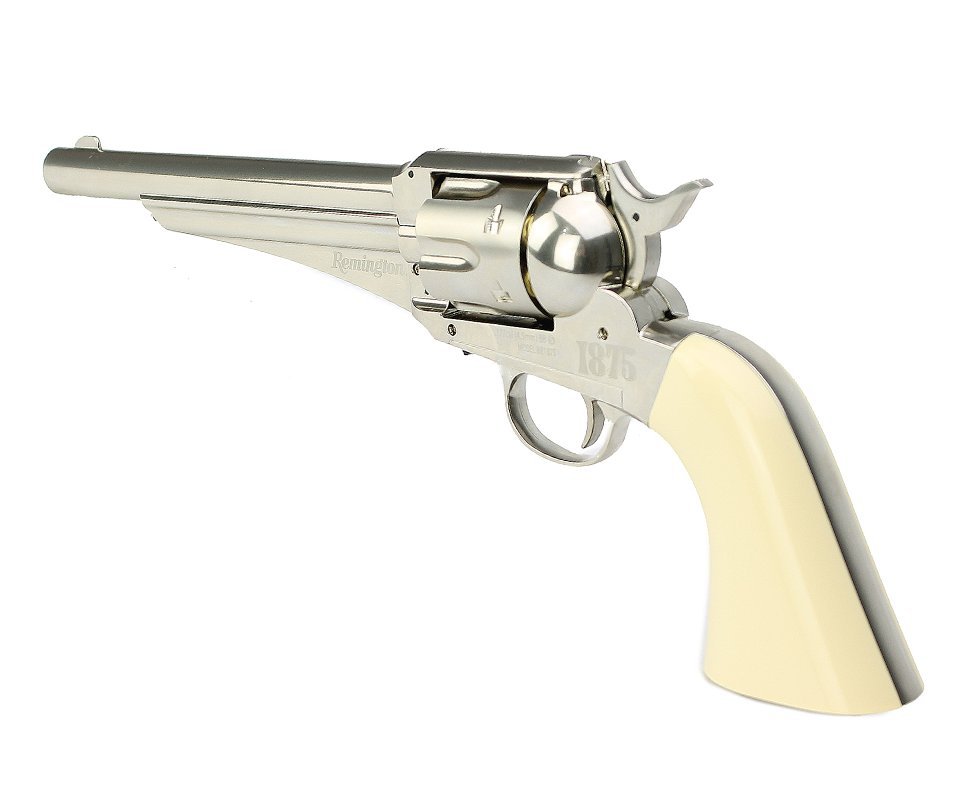 Revolver Co2 Remington Rr1875 Full Metal 6" Cano Cal 4,5mm