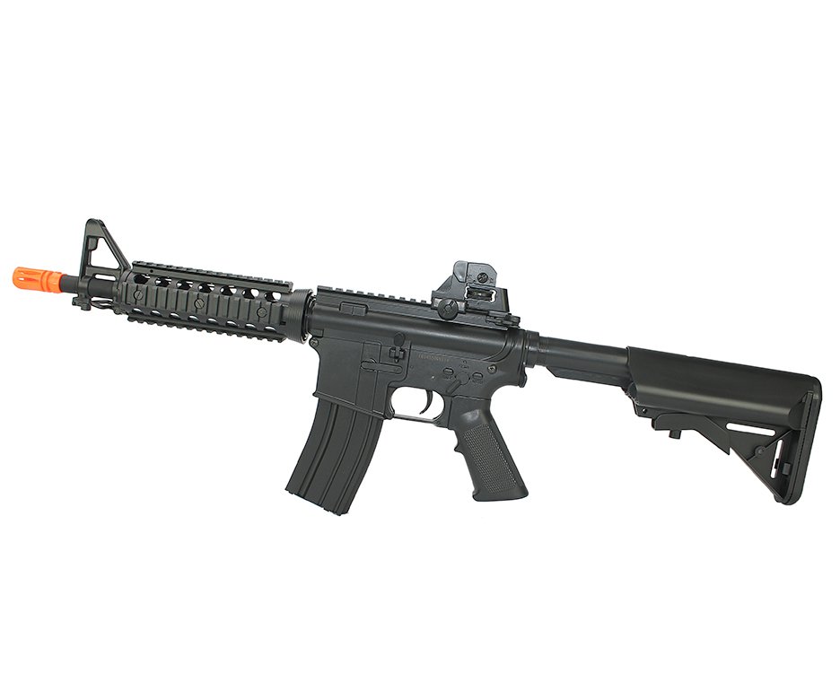Rifle De Airsoft M4a1 Cqb Ris Cal 6mm - Eletrico Bivolt Cm506 - Cyma