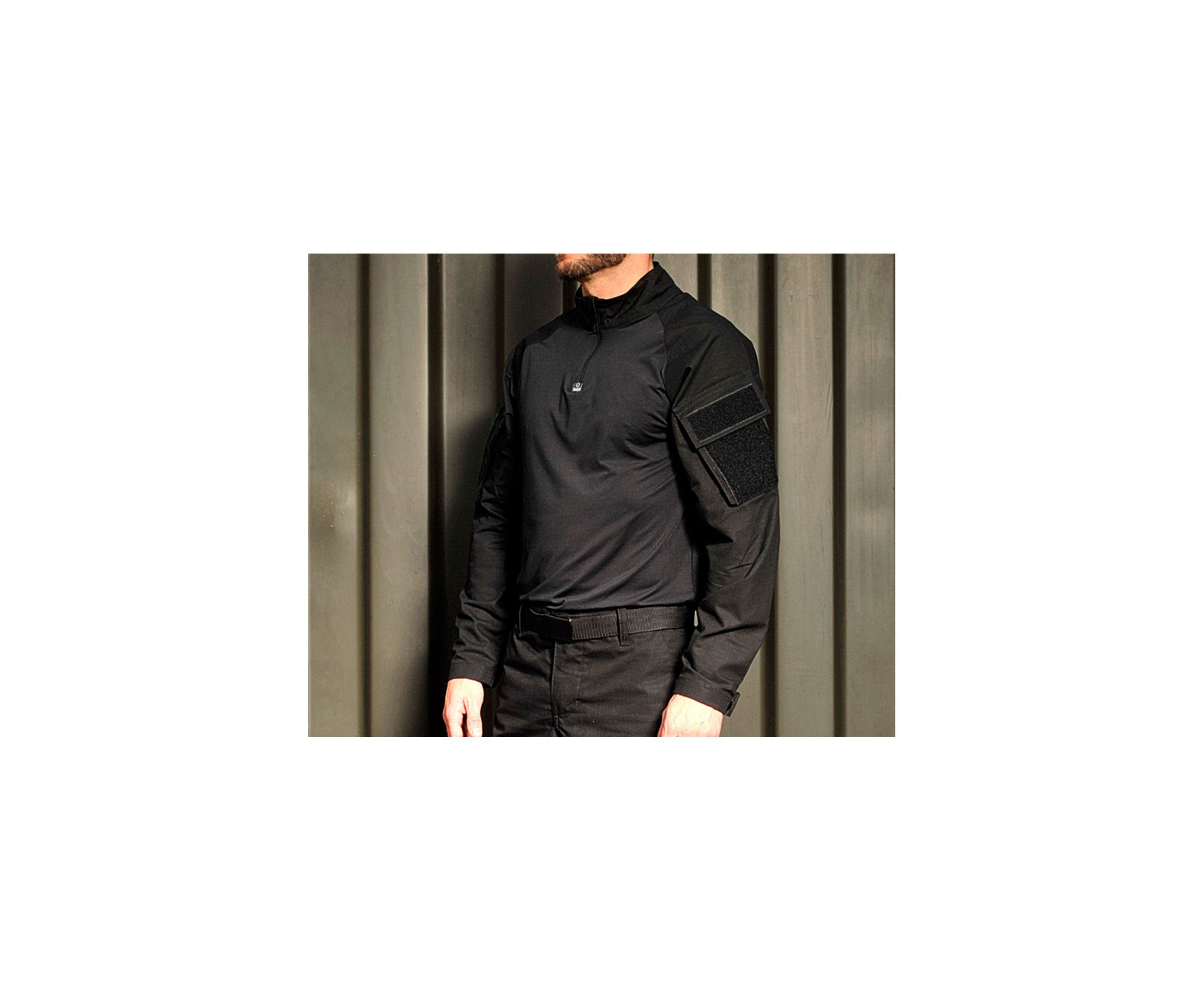 Camisa Combat Shirt Bravo Preta - P