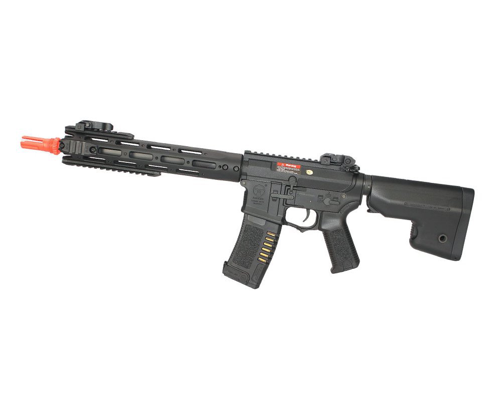 Rifle De Airsoft M4 Ris Long Amoeba Am-009-bk - Cal 6.0mm - Ares