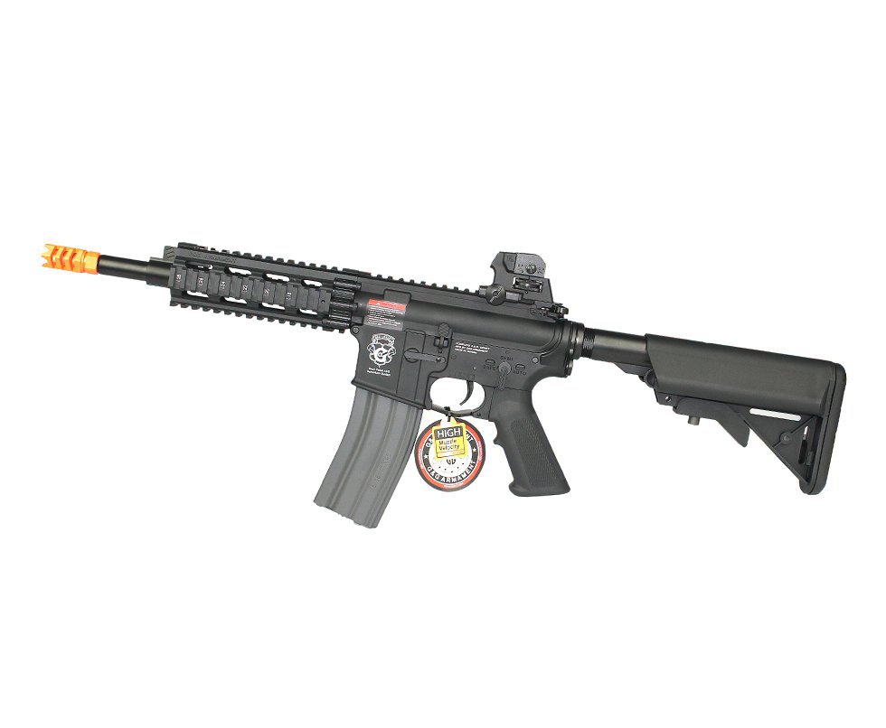 Rifle De Airsoft Gr16 Cqw Rush Blowback Cal 6mm Aeg - G&g