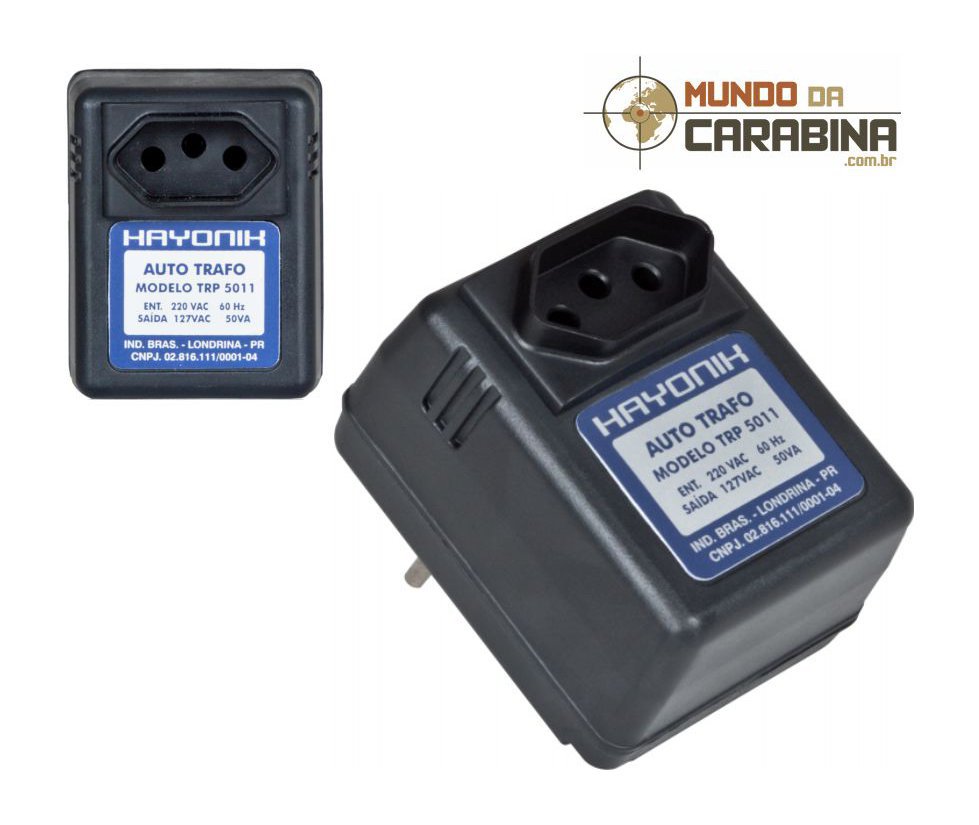 Transformador De Voltagem De Parede 220 - 110 V