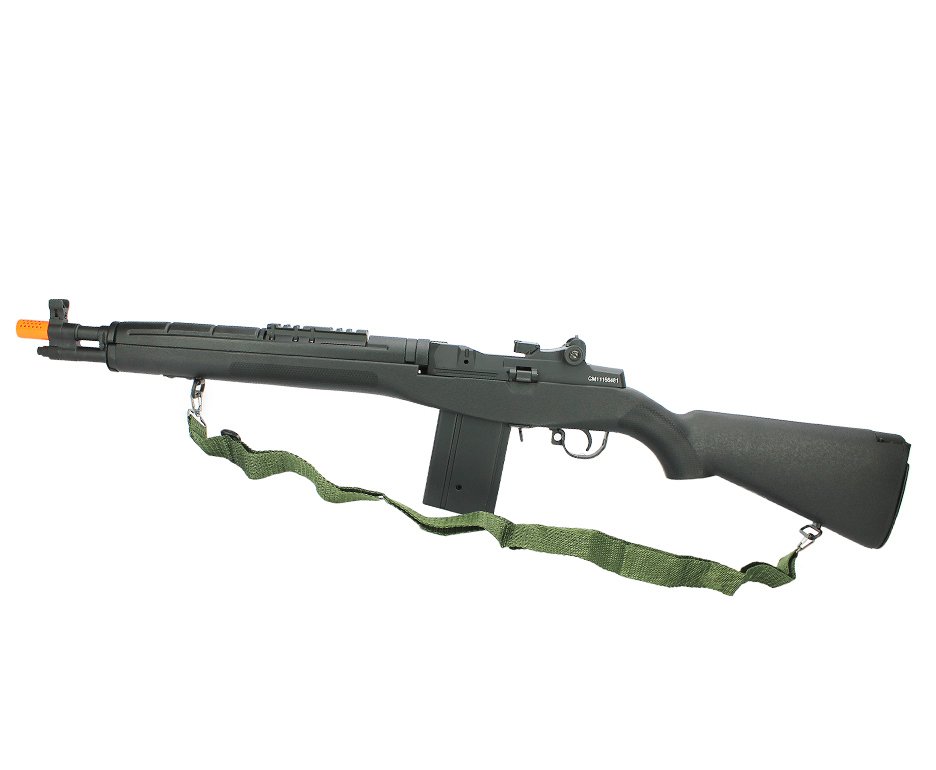 Rifle De Airsoft M14 Scout Socom Aeg Full Metal Cal. 6mm Cm32a Bk - Cyma