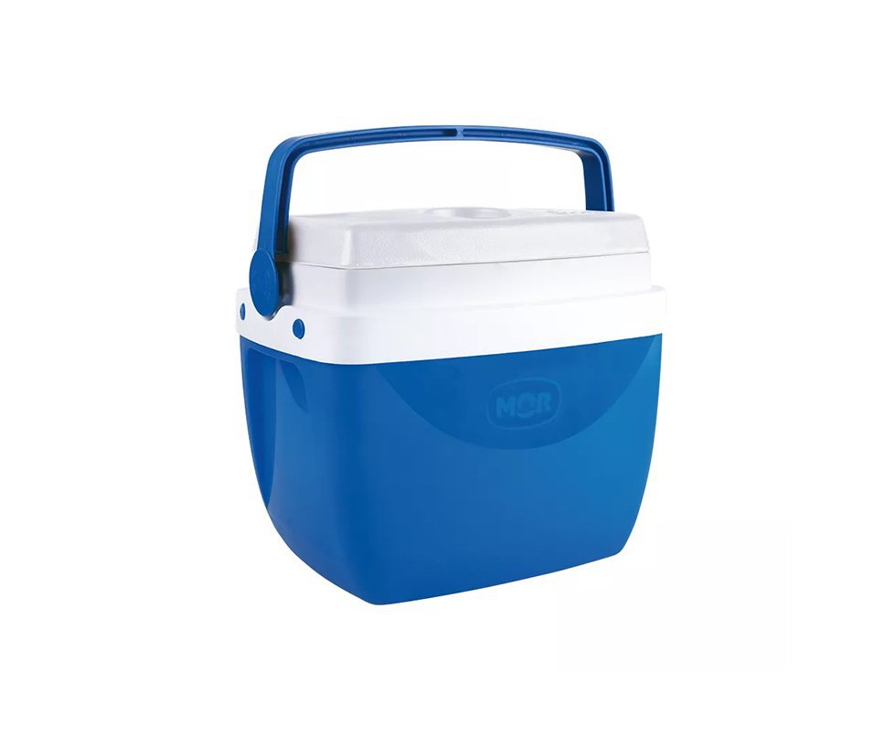 Caixa Térmica Mor 12l Com Alça Azul