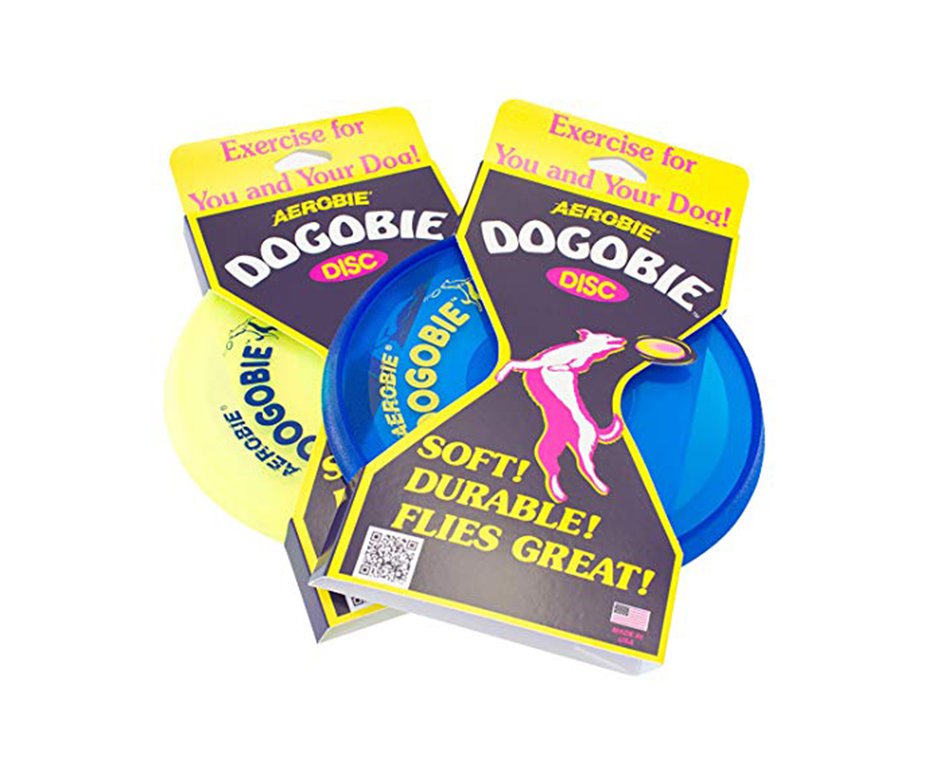 Disco Frisbee Aerobie Dogobie Dog Toy 28c12  - Cores Variadas