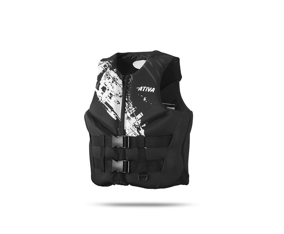 Colete Náutico Salva Vidas Neoativa Jt20 Homologado - Preto - Ativa - P