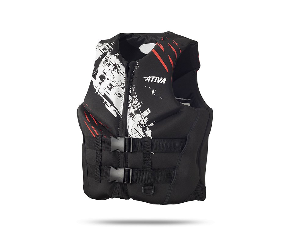 Colete Nautico Salva Vidas Neoativa Jt20 Homologado Vermelho - Ativa