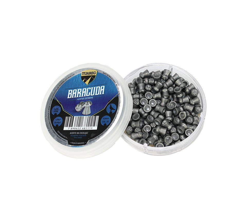 Chumbinho De Pressão Tuareg Baracuda Hunter Extreme 5,5mm