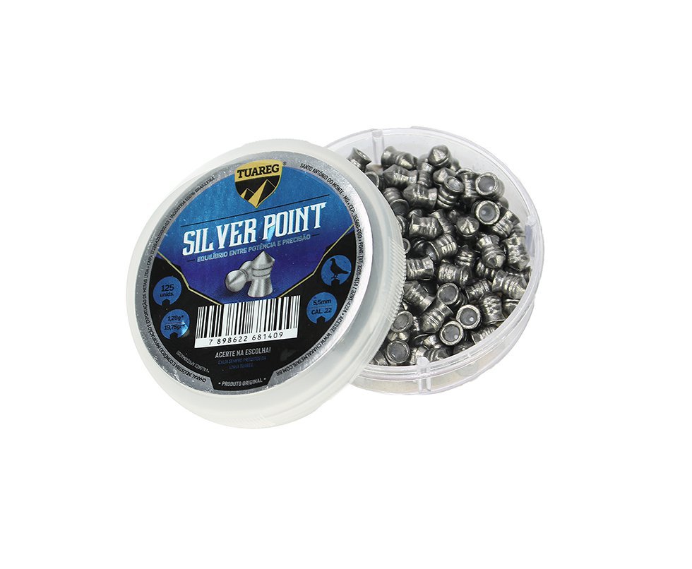 Chumbinho De Pressão Tuareg Premium Silver Point 5,5