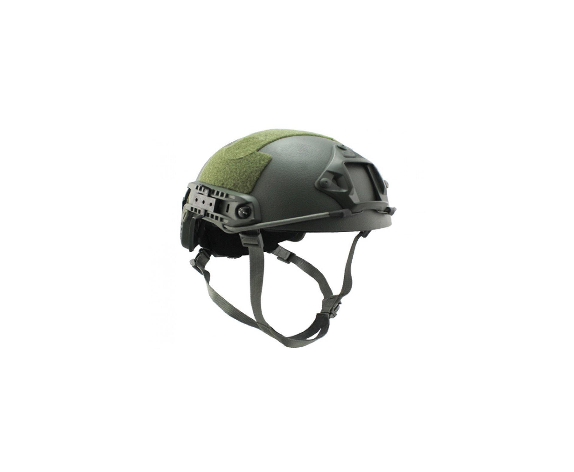 Capacete Tático Para Airsoft/paintball Mod Fast B Verde Oliva