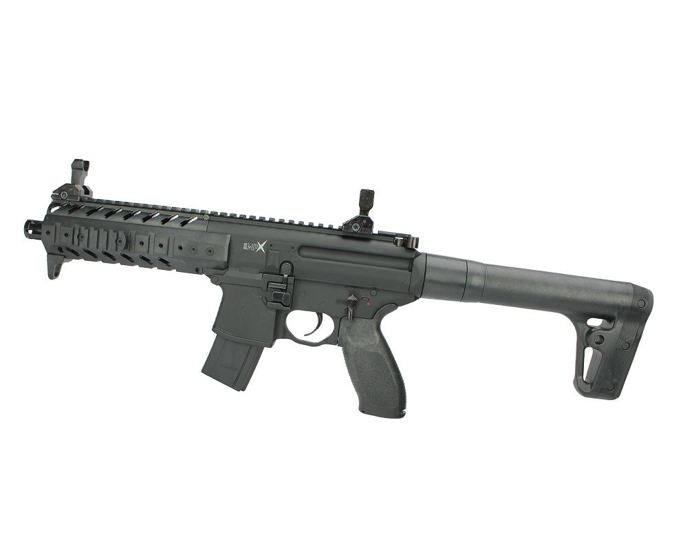 Rifle De Pressão Co2 Sig Sauer Mpx Semi Auto 30 Tiros Cal 4,5mm