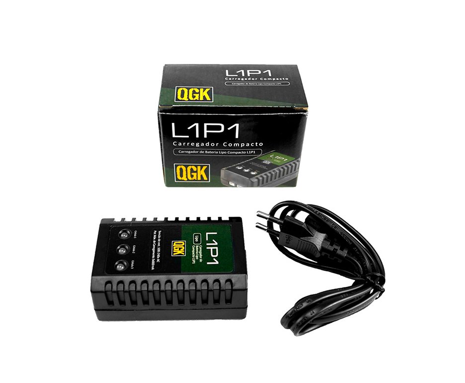 Carregador Recarregador Para Bateria Lipo 2s/3s 7.4/11v 100-240v - Qgk