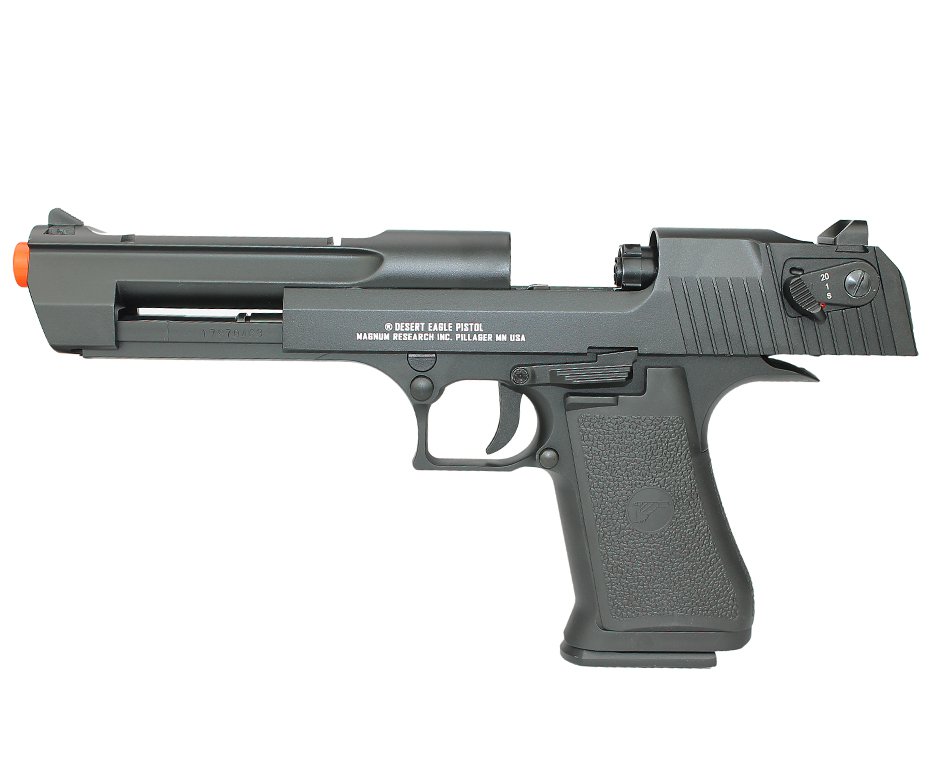 Pistola De Airsoft Co2 Desert Eagle Blowblack 6,0mm Cybergun